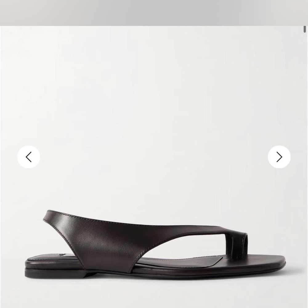 Brand New Toteme Brown Leather Sandals size 7 - Picture 2 of 4
